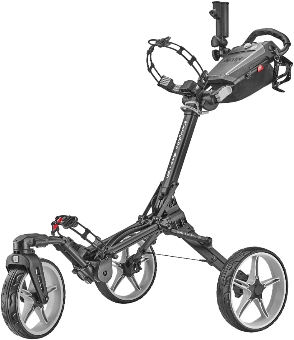 Open Box New Golf Push Cart and Rangefinder