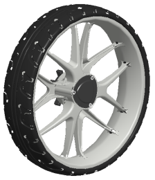 Front Wheel for CaddyCruiser One V8